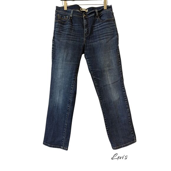 Levi's 505 Straight Leg 5 pocket denim jeans    Sz 14 - Picture 1 of 10